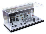 Mercedes Garage Diorama set 1:64 More Art scale model diorama