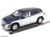 Mercedes-Maybach EQS 680 SUV Z296 Blue Silver 1:18 NZG diecast Scale Model car