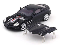 Mercedes SLR McLaren black 1:64 Stance Hunters diecast scale model collectible