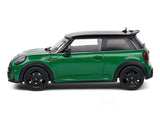 Broken Acrylic : Mini Cooper John Works British racing green 1:43 Solido licensed diecast Scale Model collectible