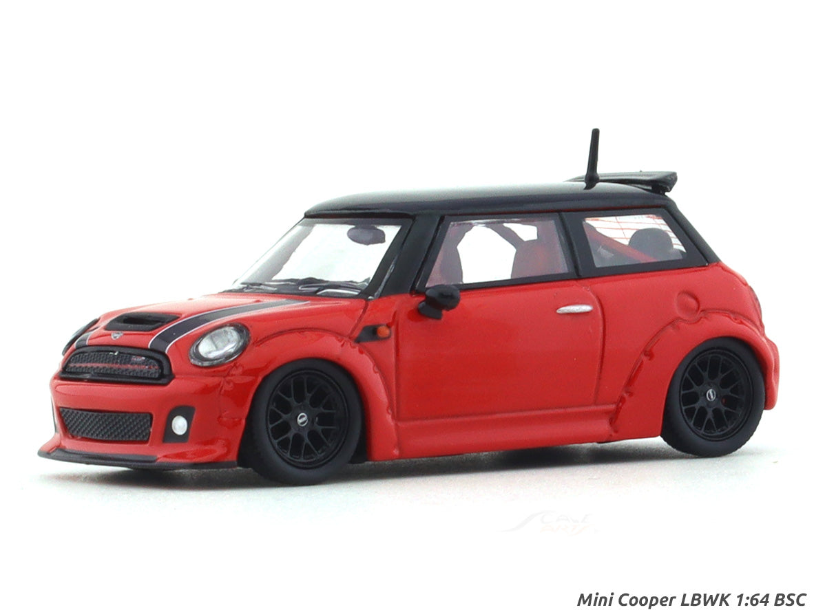 Mini Cooper LBWK red 1:64 BSC diecast scale model collectible | Scale Arts  India