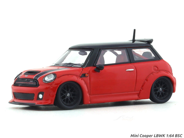 Mini Cooper LBWK red 1:64 BSC diecast scale model collectible | Scale ...