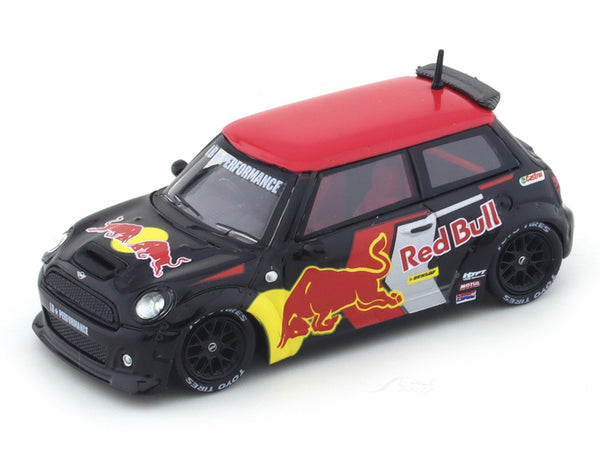 Mini Cooper LBWK Redbull with figure 1:64 Time Micro diecast scale ...