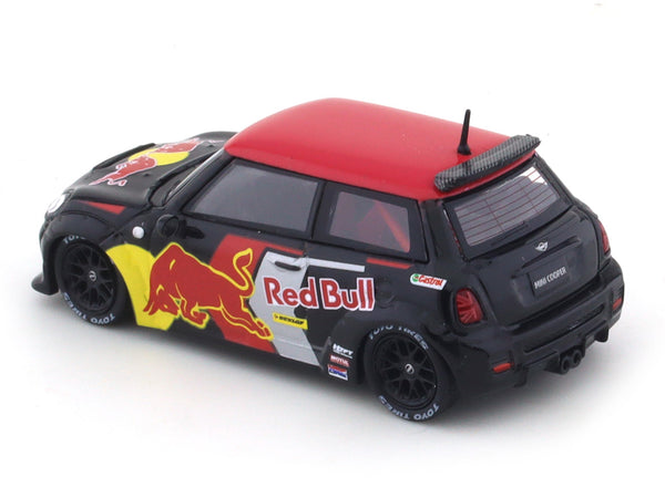 Mini Cooper LBWK Redbull with figure 1:64 Time Micro diecast scale ...