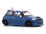 Mini Cooper R56 blue 1:64 BSC diecast scale model collectible