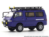 Mitsubishi Delica Star Wagon 4WD dark blue 1:64 Autobots diecast scale model car miniature car