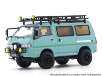 Mitsubishi Delica Star Wagon 4WD blue 1:64 Autobots Model diecast scale model van