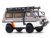 Mitsubishi Delica Star Wagon 4WD brown white 1:64 Autobots Model diecast scale model van