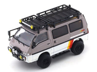 Mitsubishi Delica Star Wagon 4WD brown white 1:64 Autobots Model diecast scale model van