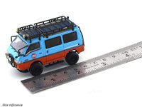 Mitsubishi Delica Star Wagon 4WD Gulf 1:64 Autobots Model diecast scale model van