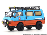 Mitsubishi Delica Star Wagon 4WD Gulf 1:64 Autobots Model diecast scale model van