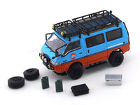 Mitsubishi Delica Star Wagon 4WD Gulf 1:64 Autobots Model diecast scale model van