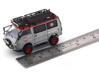 Mitsubishi Delica Star Wagon 4WD Gulf metal 1:64 Autobots Model diecast scale model van