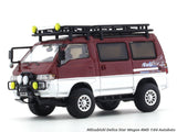 Mitsubishi Delica Star Wagon 4WD red silver 1:64 Autobots Model diecast scale model van