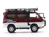 Mitsubishi Delica Star Wagon 4WD red silver 1:64 Autobots Model diecast scale model van