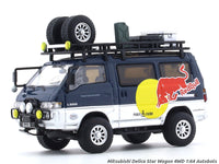 Mitsubishi Delica Star Wagon 4WD Redbull 1:64 Autobots Model diecast scale model van