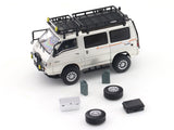 Mitsubishi Delica Star Wagon 4WD silver decals 1:64 Autobots diecast scale model car miniature car