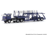 Mitsubishi Fuso FV Car Transporter blue 1:64 DD diecast scale model truck