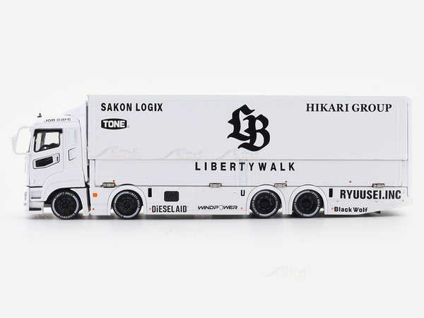 Mitsubishi Fuso Super Great Transporter Sakon Logix 1:64 GCD