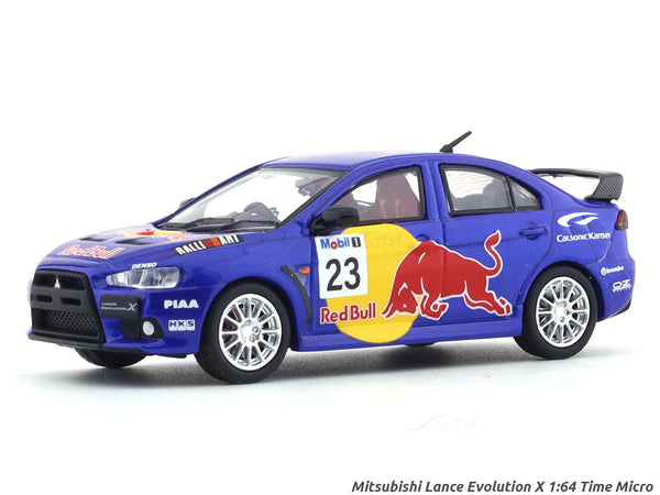 Mitsubishi Lance Evolution X RB 1:64 Time Micro diecast scale model collectible