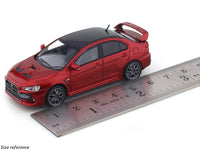 Mitsubishi Lancer Evolution EVO X red 1:64 HKM diecast scale model collectible