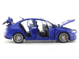 Mitsubishi Lancer Evolution X Blue 1:18 SunStar licensed diecast Scale Model collectible