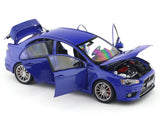 Mitsubishi Lancer Evolution X Blue 1:18 SunStar licensed diecast Scale Model collectible
