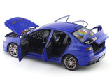 Mitsubishi Lancer Evolution X Blue 1:18 SunStar licensed diecast Scale Model collectible