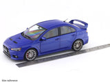 Mitsubishi Lancer Evolution X Blue 1:18 SunStar licensed diecast Scale Model collectible