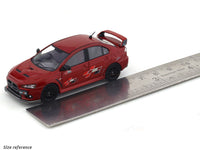 Mitsubishi Lancer Evolution X red 1:64 Hobby Japan diecast scale model miniature car