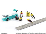 Mooneyes Mechanic Set 1:64 American Diorama x Tarmac Works miniature figures