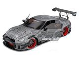 Nissan GT-R Skyline R35 Liberty Walk Body Kit 2.0 1:18 Solido licensed diecast scale model car collectible