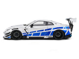 Nissan GT-R Skyline R35 Liberty Walk Body Kit 2.0 white 1:18 Solido licensed diecast scale model car collectible