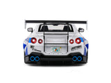 Nissan GT-R Skyline R35 Liberty Walk Body Kit 2.0 white 1:18 Solido licensed diecast scale model car collectible