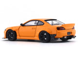 Nissan Silvia S15 orange 1:64 Street Weapon diecast scale model car
