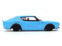 Nissan Skyline GT-R II KPGC110 LB Kenmeri Works blue 1:64 Zoom diecast scale model car