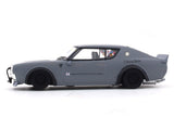 Nissan Skyline GT-R II KPGC110 LB Kenmeri Works matte grey 1:64 Zoom diecast scale model car