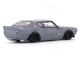 Nissan Skyline GT-R II KPGC110 LB Kenmeri Works matte grey 1:64 Zoom diecast scale model car