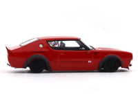 Nissan Skyline GT-R II KPGC110 LB Kenmeri Works red 1:64 Zoom diecast scale model car