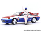 Nissan Skyline GT-R R32 #1 with figure 1:64 Time Micro diecast scale car collectible