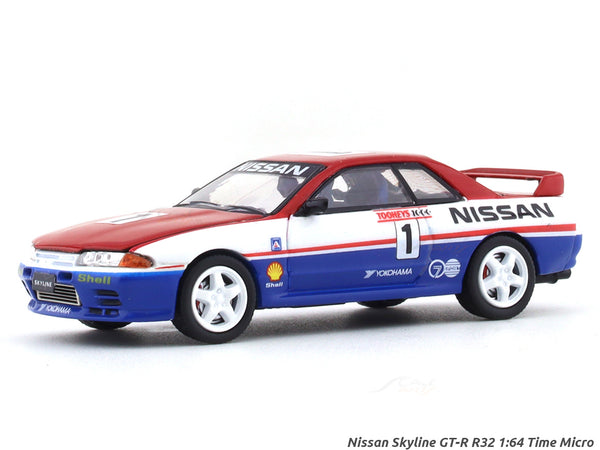 Nissan Skyline GT-R R32 #1 1:64 Time Micro diecast scale car ...