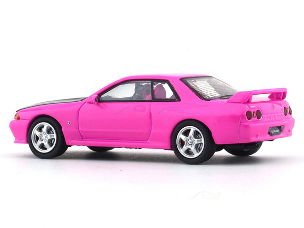 Nissan Skyline GT-R R32 pink 1:64 Time Micro diecast scale model ...