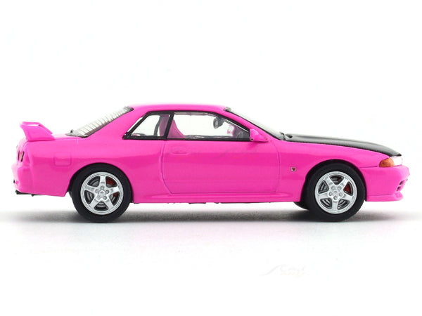 Nissan Skyline GT-R R32 pink 1:64 Time Micro diecast scale model ...