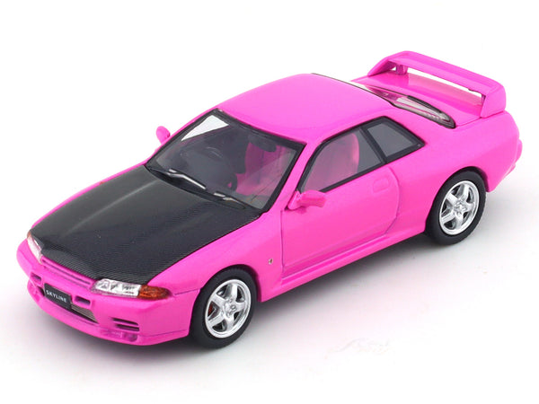 Nissan Skyline GT-R R32 pink 1:64 Time Micro diecast scale model ...