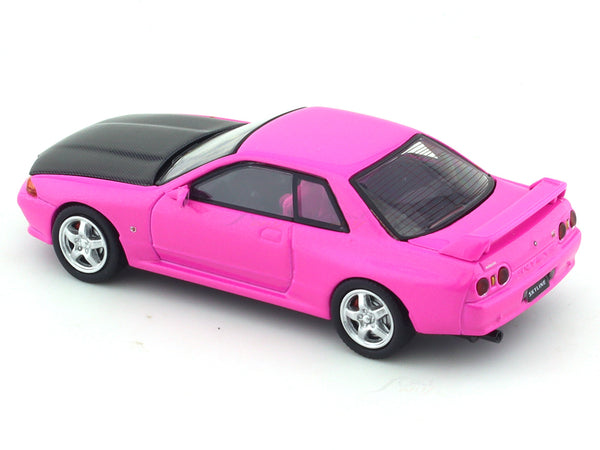 Nissan Skyline GT-R R32 pink 1:64 Time Micro diecast scale model ...