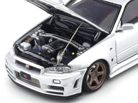 Nissan Skyline GT-R R34 Z Tune white 1:64 Time Micro diecast scale model miniature car