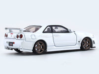 Nissan Skyline GT-R R34 Z Tune white 1:64 Time Micro diecast scale model miniature car