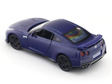 Nissan Skyline GT-R R35 blue 1:33-42 RMZ City licensed pull back car scale model