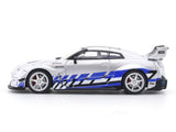 Nissan Skyline GT-R R35 silver 1:64 Time Micro diecast scale model car miniature