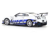 Nissan Skyline GT-R R35 silver 1:64 Time Micro diecast scale model car miniature